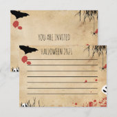 Blanco hand Halloween of digital write (Voorkant / Achterkant)