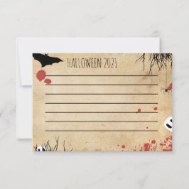 Blanco hand Halloween of digital write