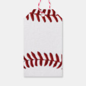 Blanco honkbal cadeau Labels, handschrijven, Jouw  Cadeaulabel (Achterkant)