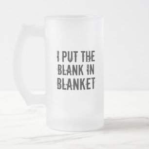 blanco in deken matglas bierpul
