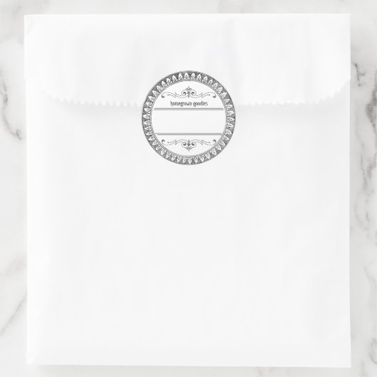 blanco inblikken pot labels (Tas)