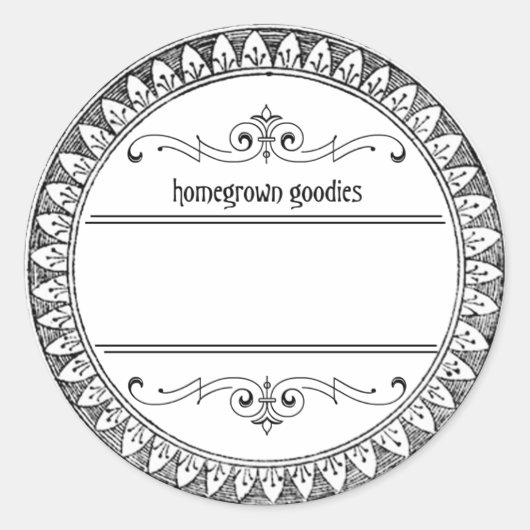 blanco inblikken pot labels (Voorkant)