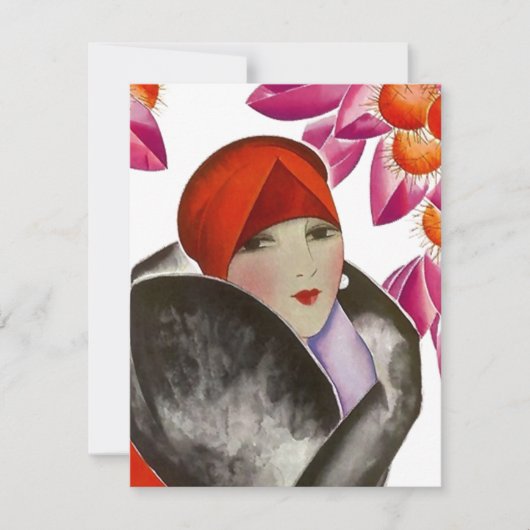 Blanco-inktmiddagertijd in de Fashionable Lady (Voorkant)