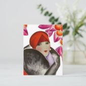 Blanco-inktmiddagertijd in de Fashionable Lady (Staand voorkant)