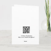 Blanco interne Happy Moederdag-kaart Kaart (Achterkant)