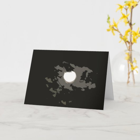 blanco kaart (Gele Bloem)