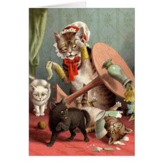 Blanco kaart - Kat Chaos