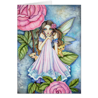 Blanco kaart - * Rosy Dawn *