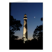 Blanco Kaart van Cape Lookout Lighthouse (Voorkant)