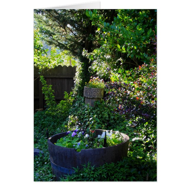 Blanco kaart, Viola Garden (Voorkant)