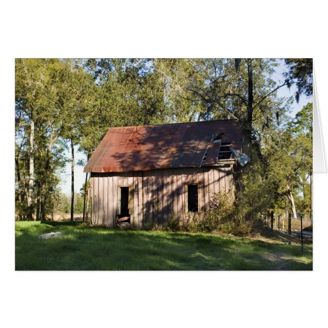 Blanco kaart voor verlaten winkelruimte (Voorkant Horizontaal)