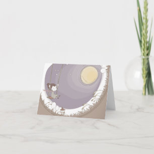 Blanco Kaart voor wegzwemmen