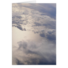 Blanco kaart voor wolken (ontwerp 1)