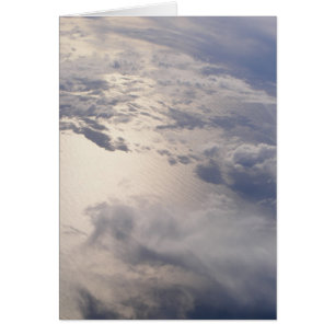 Blanco kaart voor wolken (ontwerp 1)