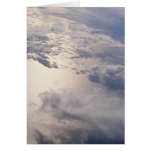 Blanco kaart voor wolken (ontwerp 1) (Voorkant)