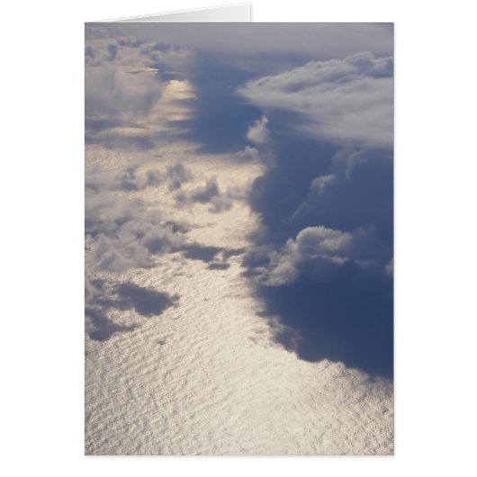 Blanco kaart voor wolken (ontwerp 4) (Voorkant)