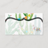 Blanco kaarten Boho Llama Bohemian Cacti woestijn Plaatskaartje (Voorkant)