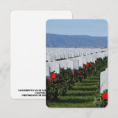 Blanco kaarten voor militair thema RSVP kaartje (Voorkant / Achterkant)