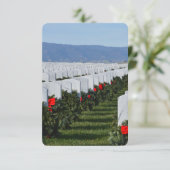 Blanco kaarten voor militair thema RSVP kaartje (Staand voorkant)