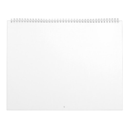 blanco kalender (Hoes)