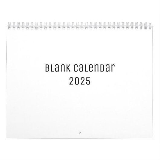 Blanco kalender (Hoes)