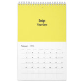 blanco kalender (Feb 2026)