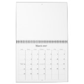 Blanco kalender 2011 (Mar 2027)