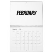 Blanco kalender 2023 - Aangepast met Feestdagen (Feb 2026)