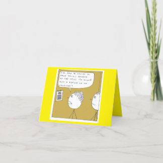 Blanco kalender Quarantine Joke Birthday Card Feestdagen Kaart