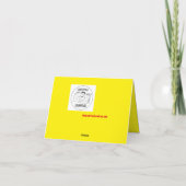 Blanco kalender Quarantine Joke Birthday Card Feestdagen Kaart (Achterkant)