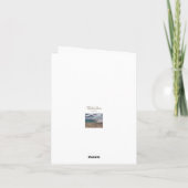 Blanco Kastekaart Kaart (Achterkant)