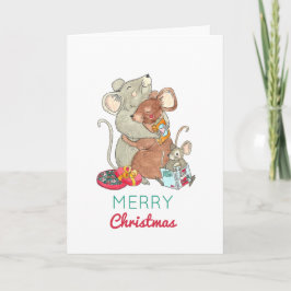 Blanco kerstfeestkaart kaart