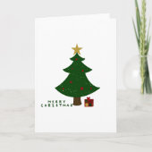 Blanco kerstkaart feestdagen kaart (Voorkant)