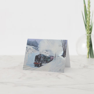 Blanco kerstkaart feestdagen kaart
