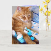 Blanco kistkaarten kaart (Gele Bloem)