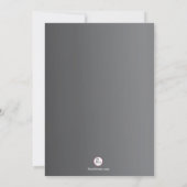 Blanco leisteen uitnodiging (Achterkant)