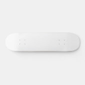 Blanco leisteenskateboard persoonlijk skateboard (Horizontaal)