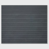 Blanco Ling Chalkboard-leraar Cadeaupapier (Vlak)