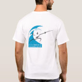 blanco; logo voor en achter t-shirt (Achterkant)