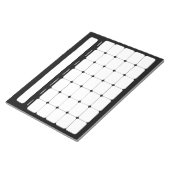 Blanco maandelijkse planner kalender Notitieblok (Schuin)