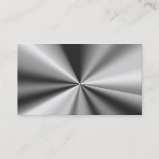 Blanco metallische Visitekaartjes (Voorkant)