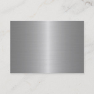 Blanco metallische Visitekaartjes