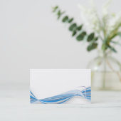 Blanco moderne zakelijke kaart visitekaartje (Staand voorkant)