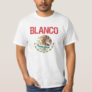 Blanco naam t-shirt