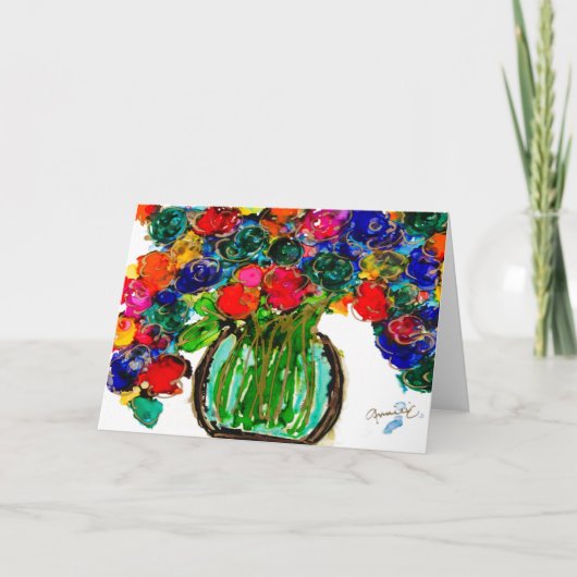 Blanco Note Kaart Mok Bubels of Love (Voorkant)