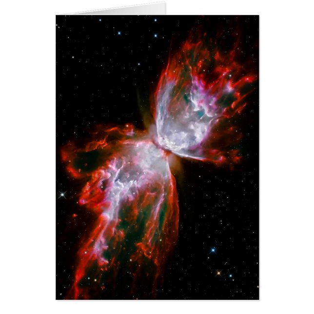 Blanco notelet - Butterfly Nebula in Scorpius (Voorkant)