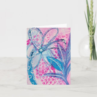 Blanco notiecard notitiekaartje