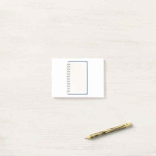Blanco notitieboek post-it® notes (Op bureau)