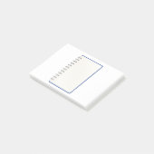 Blanco notitieboek post-it® notes (Schuin)
