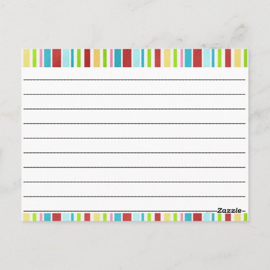 Blanco nuttige Kaarten strippen (Achterkant)